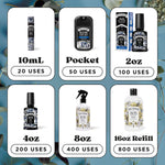 Poo-Pourri Before-You-Go Pocket Toilet Spray, Travel Essentials, Royal Flush, 1 Fl Oz, Up to 50 Uses, On-The-Go Bathroom Odor Deodorizer with Essential Oils, TSA Approved Size, Eucalyptus & Spearmint