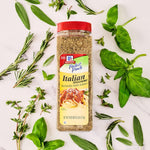McCormick Italian Seasoning, 6.25 oz, Blend of Herbs for Pizza, Salad, Veggies, and More, Aromatic Flavor Enhancer