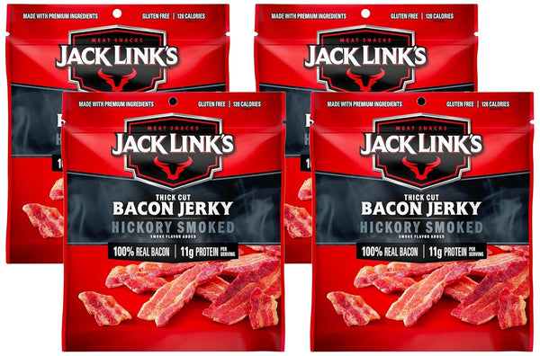 Jack Link's Hickory Smoked Bacon Jerky 2.5 oz Bag