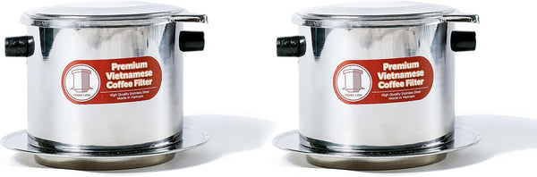 Vietnamese Coffee Filter Set made of stainless steel, 8 oz capacity