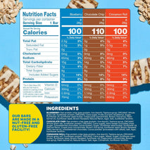 Blake's Seed Based Breakfast Bars Variety Pack 24 Count Gluten Free Nut Free Dairy Free Vegan