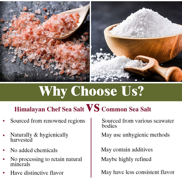 himalayan chef pink himalayan salt, fine grain, 5 lbs, plastic jar, pure, natural, kosher, non-gmo, mineral-rich