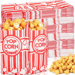500pcs Paper Popcorn Bags for Party and Movie Nights
