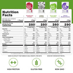 Oats Overnight Party Variety Pack - High Protein, High Fiber Breakfast Protein Shake - Gluten Free Oatmeal, Non GMO Oatmeal - Cookies & Cream, Coconut Cream Pie & More Flavors (8 Pack)