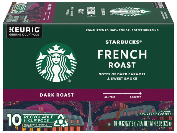 Starbucks Italian Roast Coffee K-Cup Pods, Dark Roast, 100% Arabica, 20 K-Cups