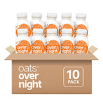 Oats Overnight Maple Brown Sugar Overnight Oats, High Protein Oatmeal Shake (15g Protein) – Just Add Water Breakfast, Gluten Free, Non-GMO, Meal Replacement Drink (2.1 oz, 10 Pack)
