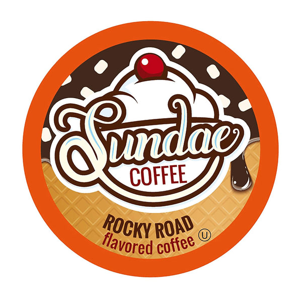Sundae Ice Cream Flavored Coffee Pods, 48 Count, Compatible with 2.0 Keurig K-Cup Brewer