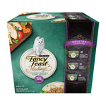 Purina fancy feast medleys poultry collection 3 oz wet cat food variety pack for adult cats (pack of 30)