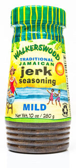 Walkerswood Traditional Jamaican Jerk Seasoning, Mild, 10 oz, Caribbean spice blend, non-GMO, gluten-free