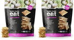Every Body Eat Gluten Free Crackers, Cheese-Less – Healthy Snacks, Vegan Cheddar Style Crackers, Dairy Free, Seed Oil Free Snack Crackers (Pack of 2), 4 oz Bags