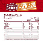 Campbell's Chunky Classic Chicken Noodle Soup, 18.6 oz Can