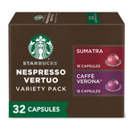 Starbucks by Nespresso Vertuo French Roast Dark Roast Coffee Pods 32-count