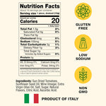 cento chefs sun dried tomatoes in oil & spices, gluten-free, non-gmo, low sodium italian tomatoes, 10 ounce jar