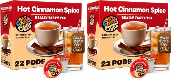 Crazy Cups Flavored Coffee Pods Variety Pack for Keurig K Cups Brewers
