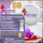 Divine Saffron Threads - Pure Red Saffron from Afghanistan - 1g - Award Winning for Cooking & Wellness