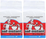 Saf Instant Yeast 1 Pound Pouch, top-selling yeast for baking, fast acting, long lasting, vacuum-packed