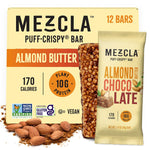 Mezcla Puff-Crispy Plant Based Protein Bars Variety Pack