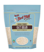 Bob's Red Mill Oat Bran Hot Cereal, 18oz (Pack of 4), Non GMO, Vegan, Kosher