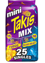 Takis Mini Variety Pack Assorted Flavored Rolled Tortilla Chips
