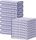 Kitinjoy Cotton 8 Pack Terry Kitchen Dish Cloths, 12 x 12 Inches Super Soft and Absorbent Dish Rags, Quick Drying Dish Towels for Washing Dishes, Mixed Color