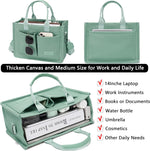 Canvas Tote Bag for Women,Women's Bags Crossbody Bags Work Laptop Tote Bag Large Handbags Purse for Travel Nurse Teacher