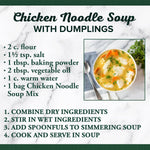 bear creek chicken noodle soup mix 8.4 ounce comfort food easy to prepare
