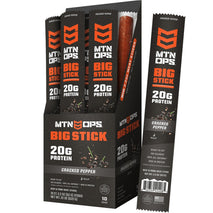MTN OPS Big Stick High Protein Meat Sticks - 10 Count Carton