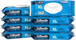 Cottonelle Fresh Feel Flushable Wet Wipes, Adult Wet Wipes, 8 Flip-Top Packs, 42 Wipes Per Pack (336 Total Wipes), Packaging May Vary