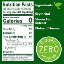 Truvia Natural Calorie-Free Erythritol Sweetener for Low-Carb Diets, 9.8 Ounce