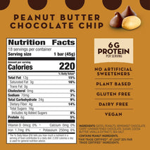 Larabar Peanut Butter Chocolate Chip Bars, 18 Count, 28.8 oz, Gluten Free and Vegan