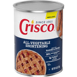 Crisco All-Vegetable Shortening, 6 Pounds, Classic Blue Can, Gluten Free, Kosher