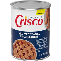 Crisco All-Vegetable Shortening, 6 Pounds, Classic Blue Can, Gluten Free, Kosher