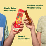 Organic Mango Fruit Jerky - 12 Individually Wrapped Fruit Strips - Snacks, Vegan