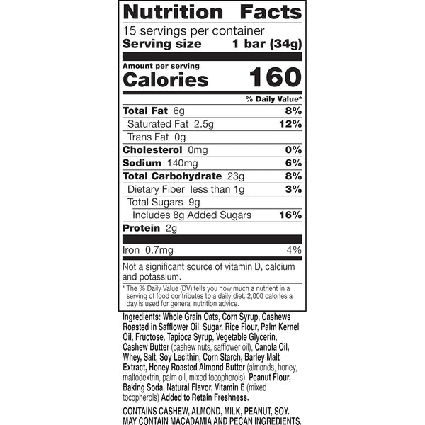 Nature Valley Sweet and Salty Nut Granola Bars, 15 Bars, 18 oz