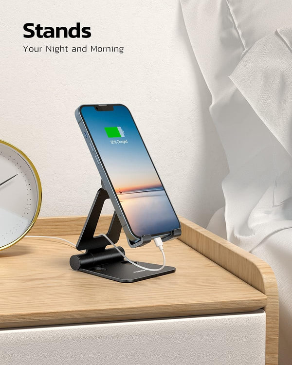 Adjustable and Portable Phone Stand for Smartphones and e-Readers