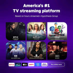 Roku Streaming Stick 4K - HDR & Dolby Vision Roku Streaming Device for TV with Voice Remote & Long-Range Wi-Fi - Free & Live TV