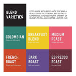Happy Belly Variety Pack Compostable Coffee Pods for K-Cup Brewer