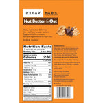 RXBAR Nut Butter and Oat Protein Bars, 12 Count, Dark Chocolate Peanut Butter, 23.2oz Box