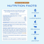 Native Pet Bone Broth for Dogs - Made with Real Grass-Fed Beef, Dog Food Toppers for Picky Eaters - Hydration & Nutrition for Joint Health, 48 Scoops