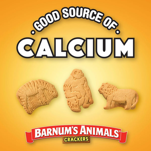 Barnum's Original Animal Crackers, 10 Snack Packs, Kids Snacks
