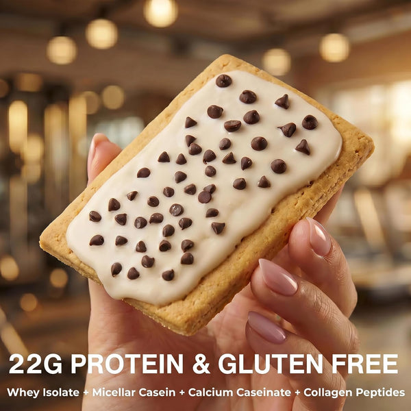 Protein Pastry, Campfire S'mores, Keto Friendly Snack, 22g Protein, Low Carb, Soft Baked