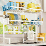 Sakugi Dish Drying Rack for Kitchen Counter Storage and Organization