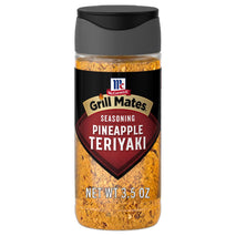 McCormick Grill Mates Pineapple Teriyaki Grilling Seasoning, 3.5 oz, Savory-Sweet Teriyaki Flavor for Pork, Chicken, or Seafood