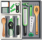 Large Expandable Kitchen Tool Organizer for White Drawers