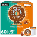 The Original Donut Shop Duos Nutty + Caramel Coffee Keurig K-Cup Pods 60 Count