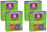 Annie's Organic Bunny Fruit Flavored Snacks, Summer Strawberry and Berry Patch Variety Pack, 42 Ct, 29.4 oz