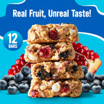 Soft Baked Granola Bars with Blueberry Pomegranate Flavor, 12 Count, Nut and Dairy Free