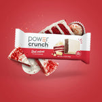 Power Crunch Protein Energy Wafer Bars, Red Velvet, 12 Count