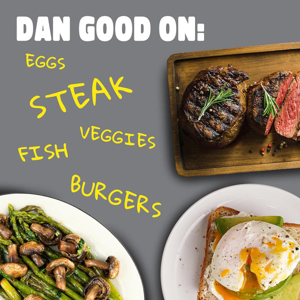Dan-O's Preem-O Seasoning, 2.5 oz, Sugar-Free, Zero-Calorie, Steak and Meat Seasoning