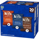 Kettle Brand Potato Chips Variety Pack, 20 Count, 1 Oz Bags